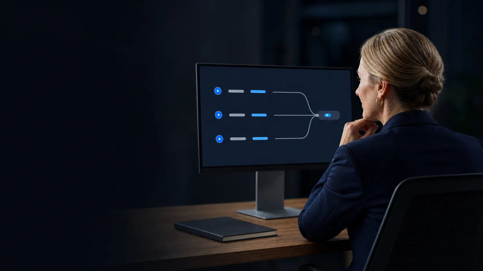 Campaign operations leader monitoring an outbound customer workflow
