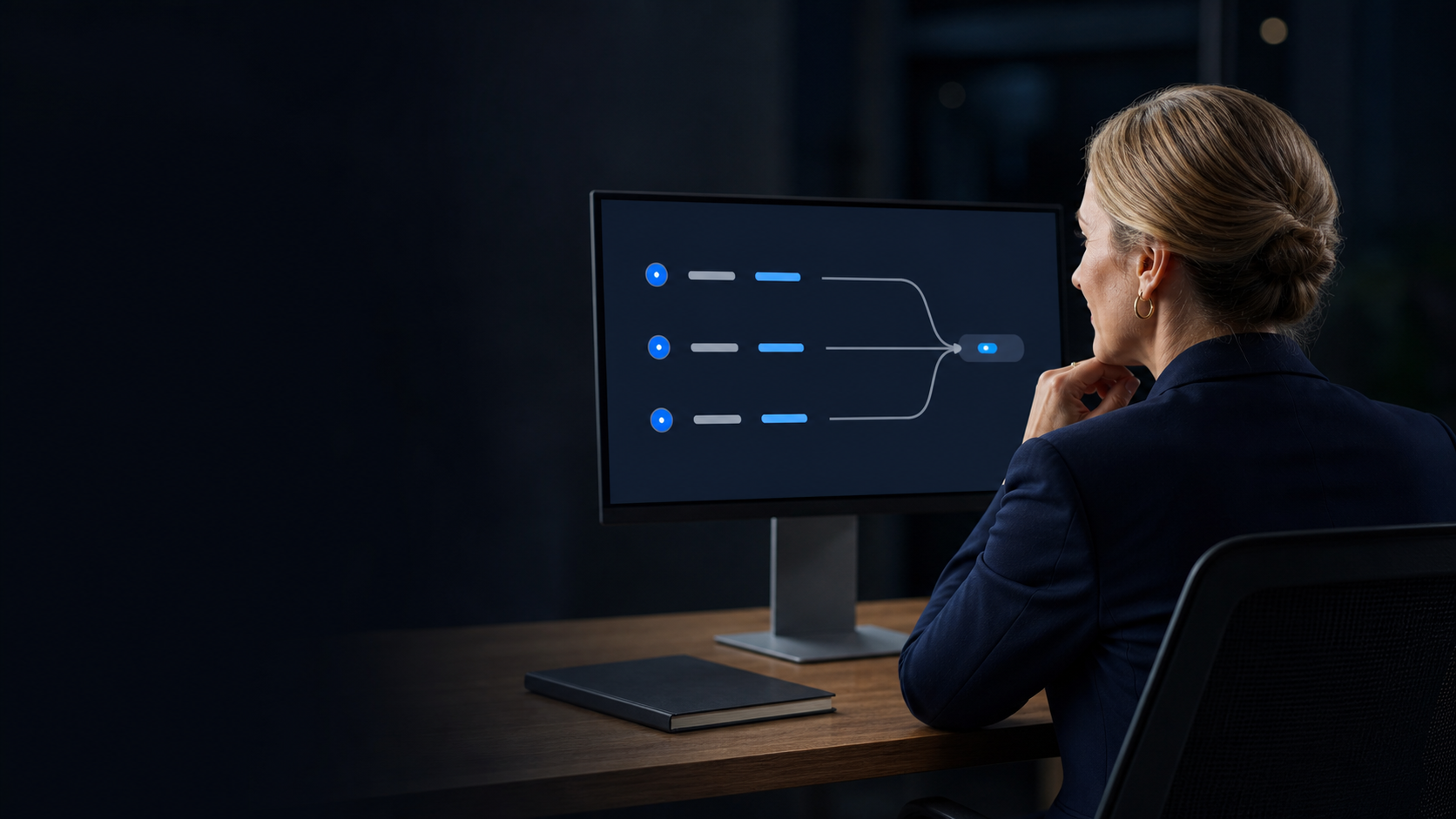 Campaign operations leader monitoring an outbound customer workflow