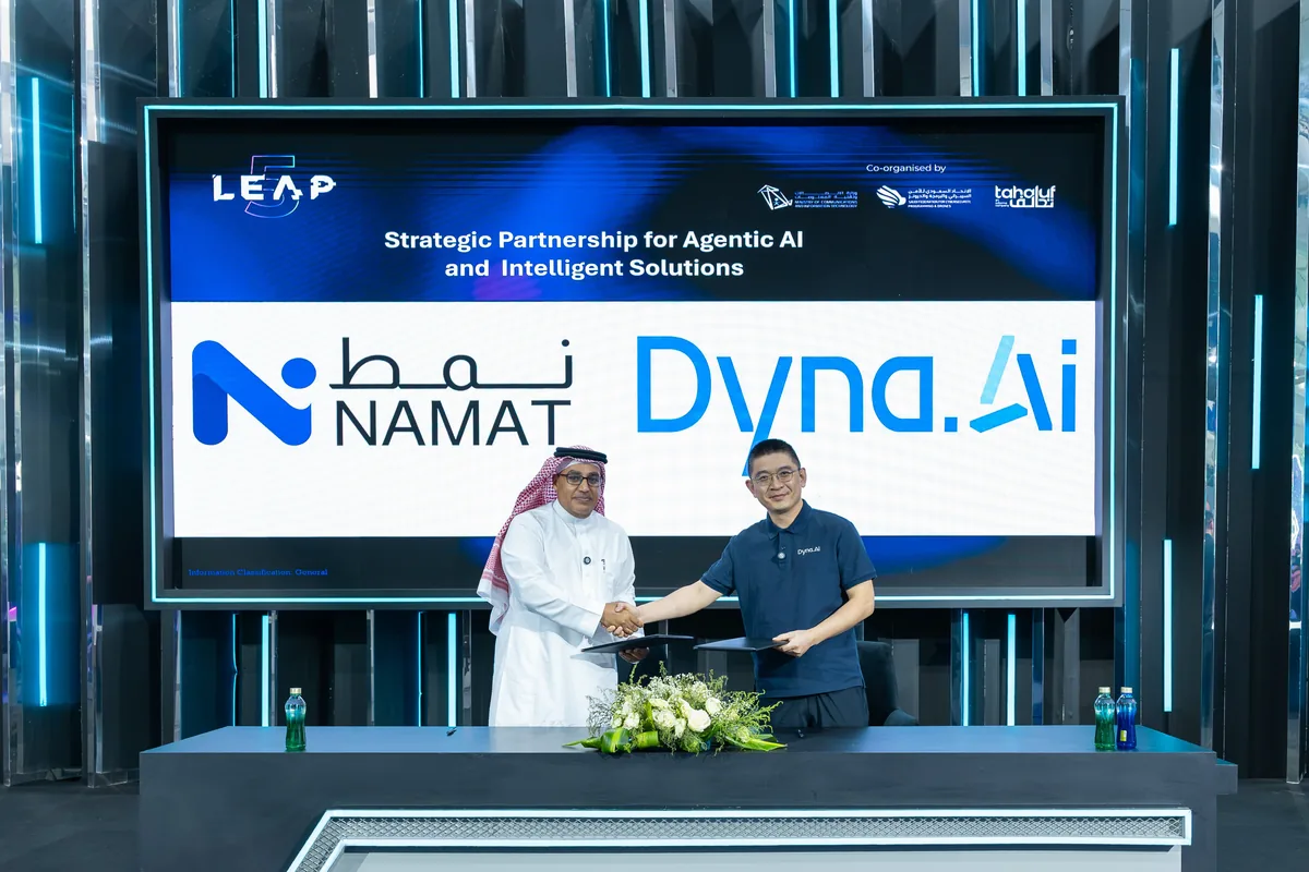 Dyna.AiとNAMAT Advanced Technology、戦略的パートナーシップを締結しサウジアラビアでのAIソリューション展開を加速